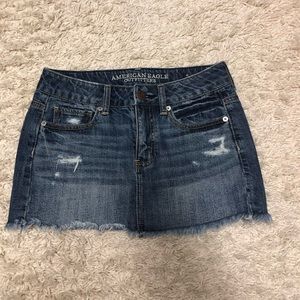 NWOT Jean Skirt